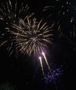 Feu dÃ¢â¬â¢artifice Royalty Free Stock Photo